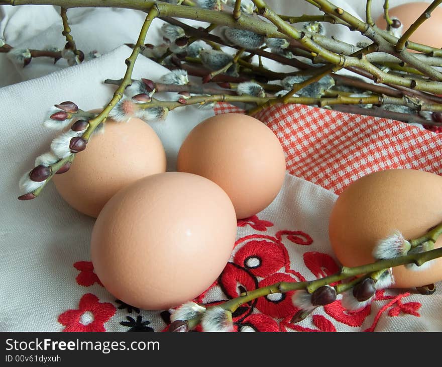 Easter still-life