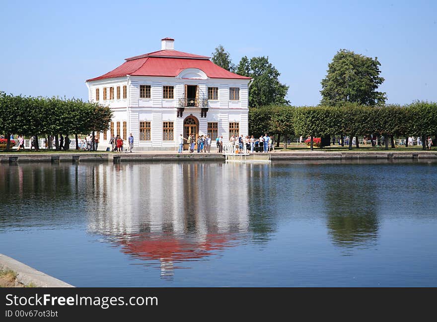 Palace Marli in the Peterhof