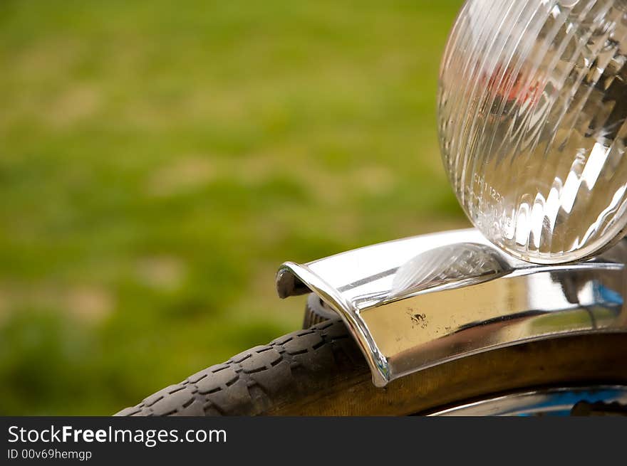 Front light of a bicycle