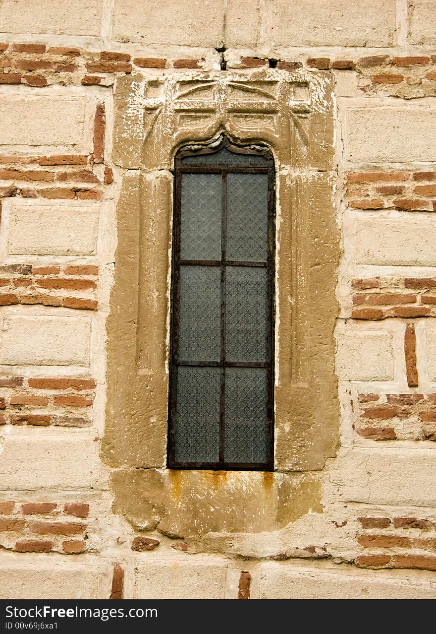 Monastery window (Polovragi)