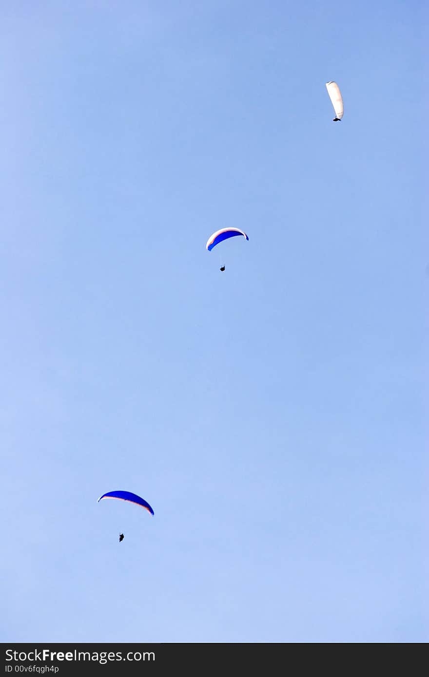 3 friends in the sky for a walk. 3 friends in the sky for a walk