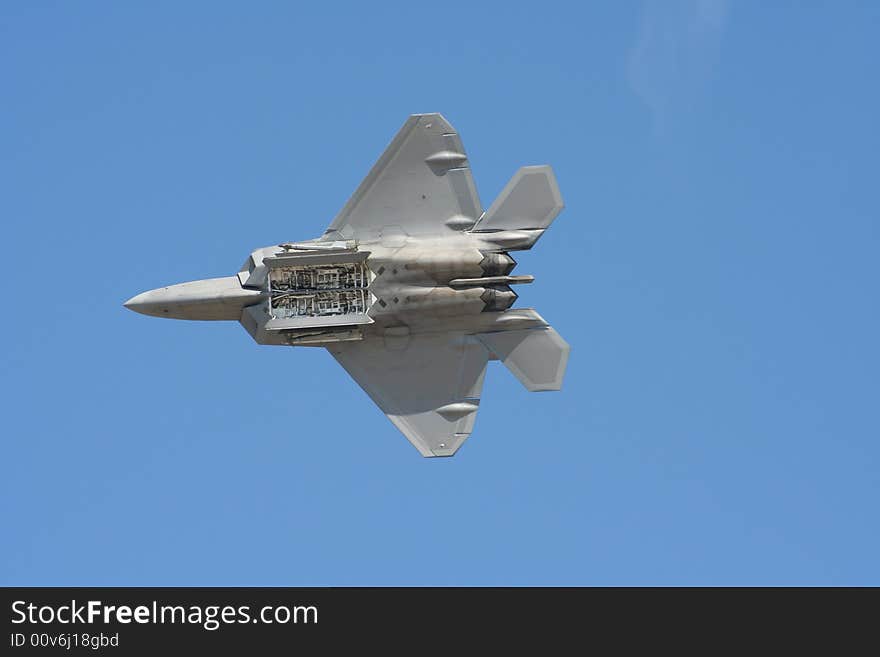 Raptor picture taken at a local airshow. Raptor picture taken at a local airshow