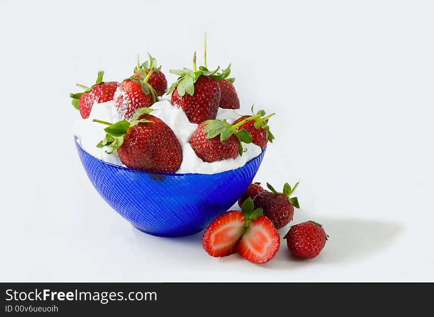 Fresh, juicy and attractive strawberries waiting to be eaten. Fresh, juicy and attractive strawberries waiting to be eaten.