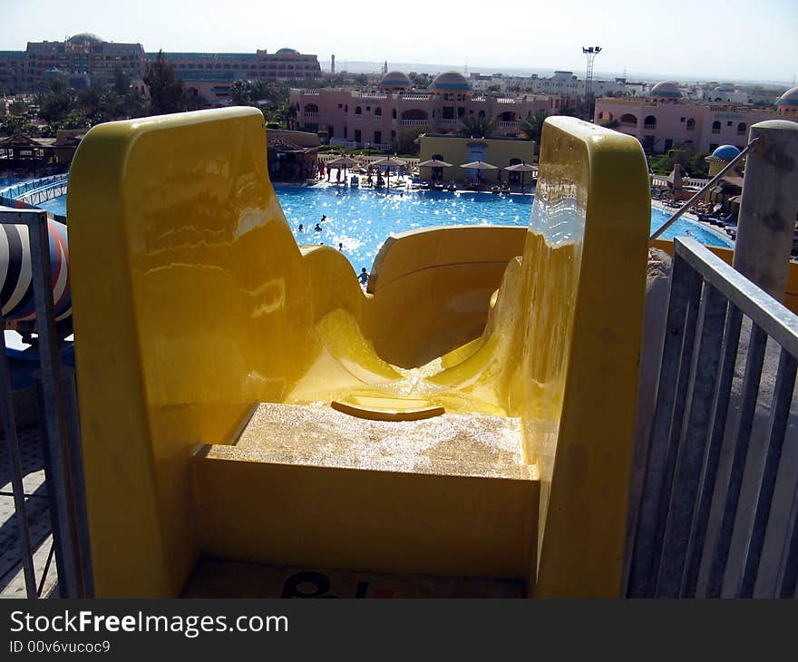 Waterworld in one of Egyptian hotels