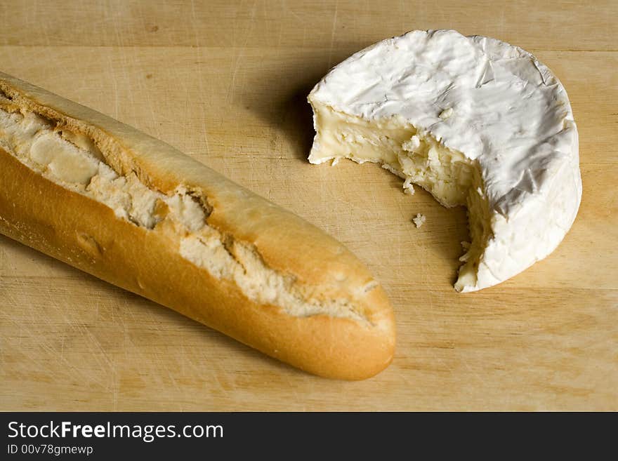 Baguette And Cheese