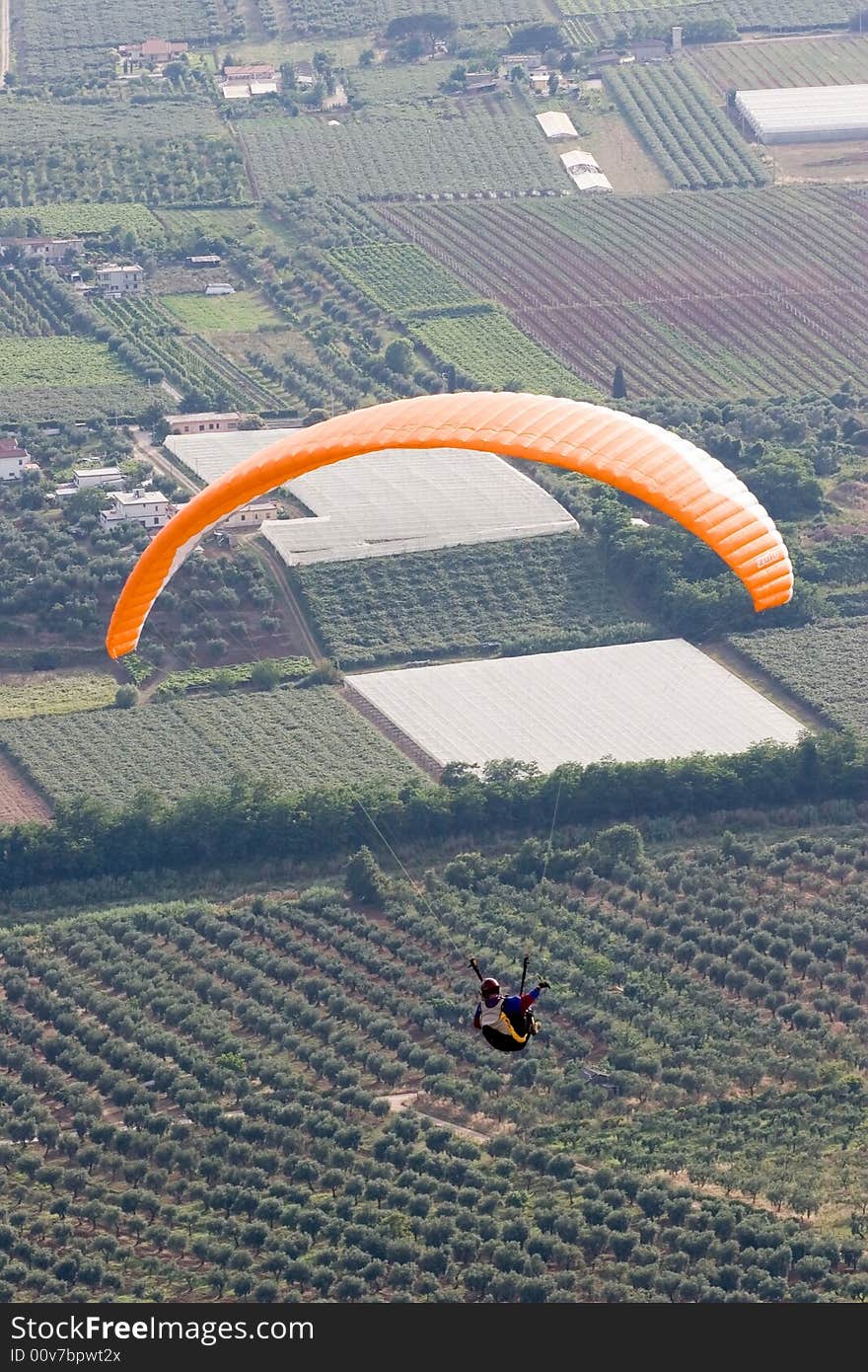 Flying Over The Plains