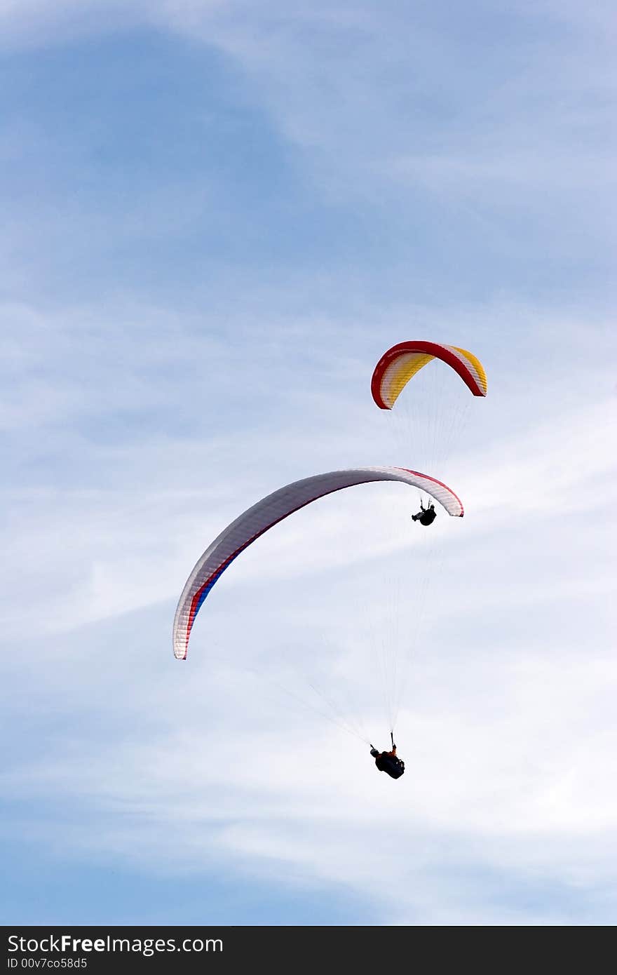 Flying Over The Town