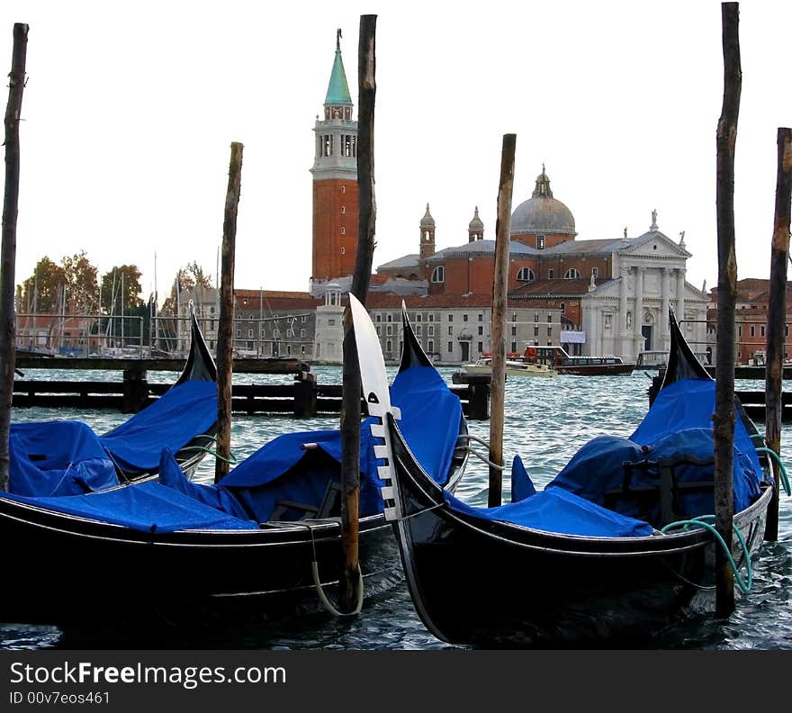 Venice Gondolas in the Lagoon