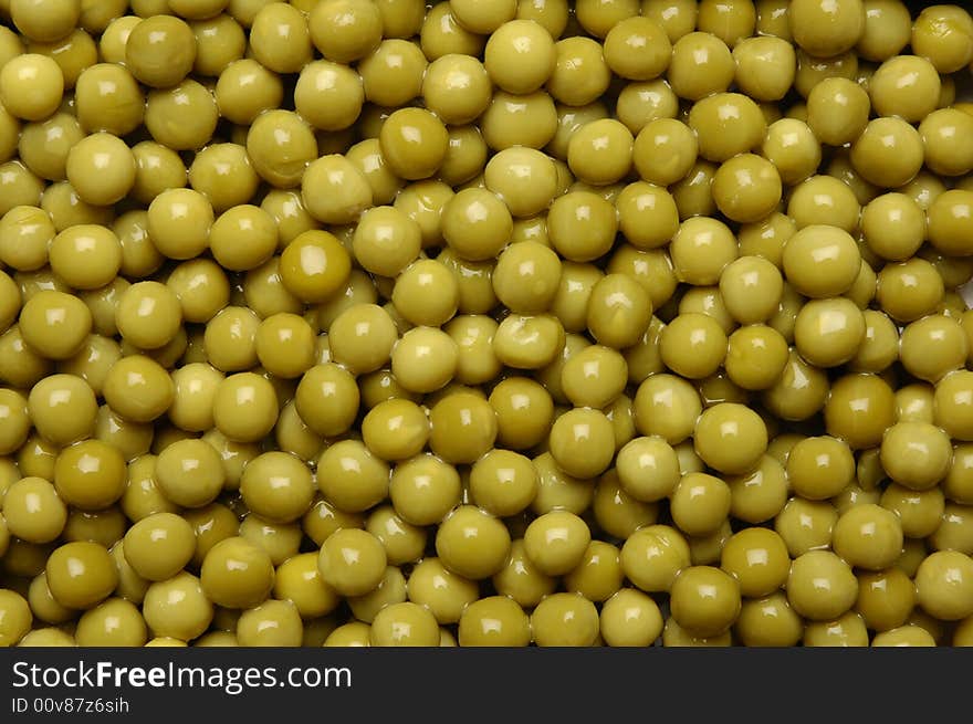 Abundance of green pea in complete focus. Abundance of green pea in complete focus