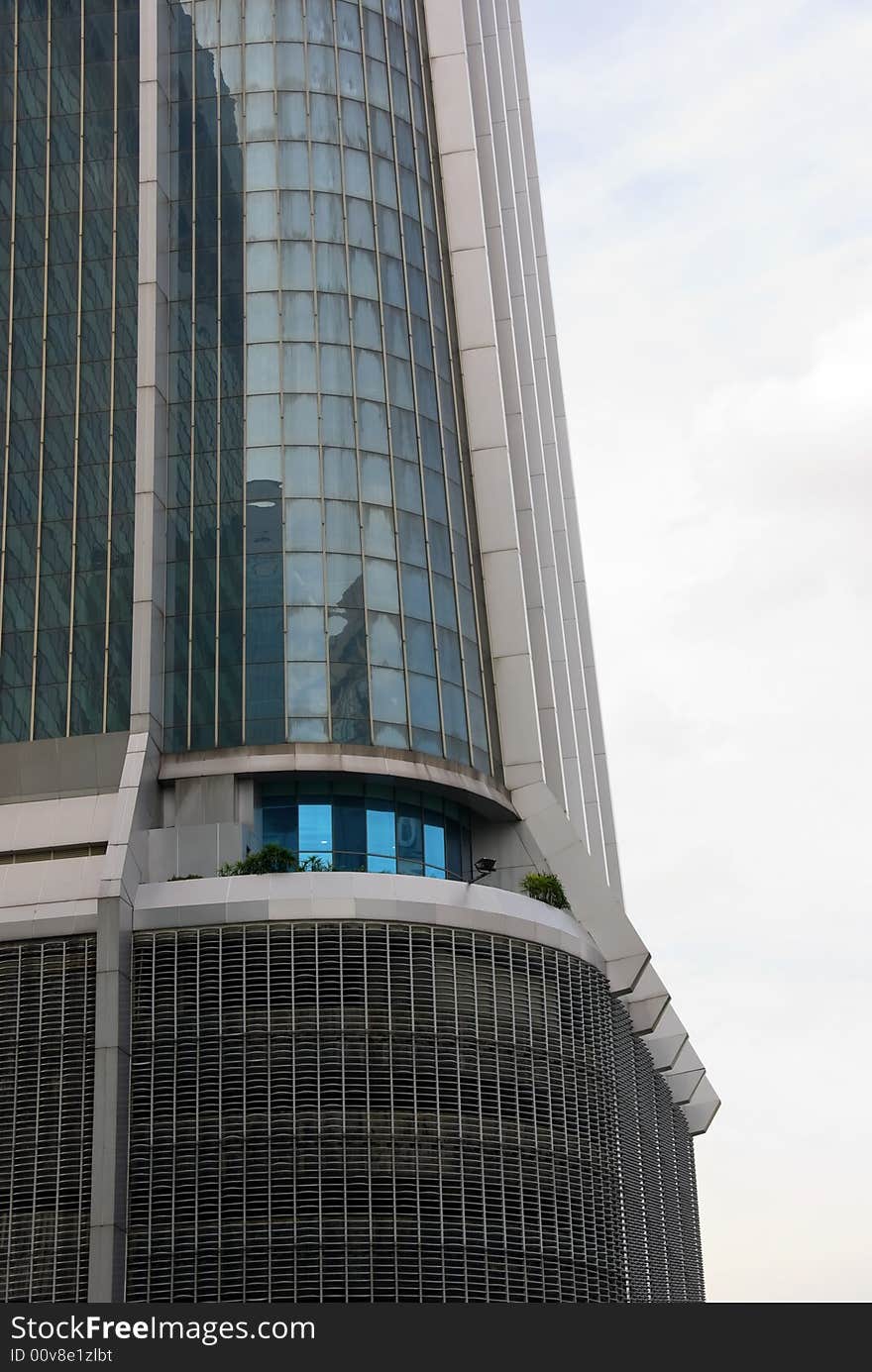 Modern skyscrapers in kuala lumpur