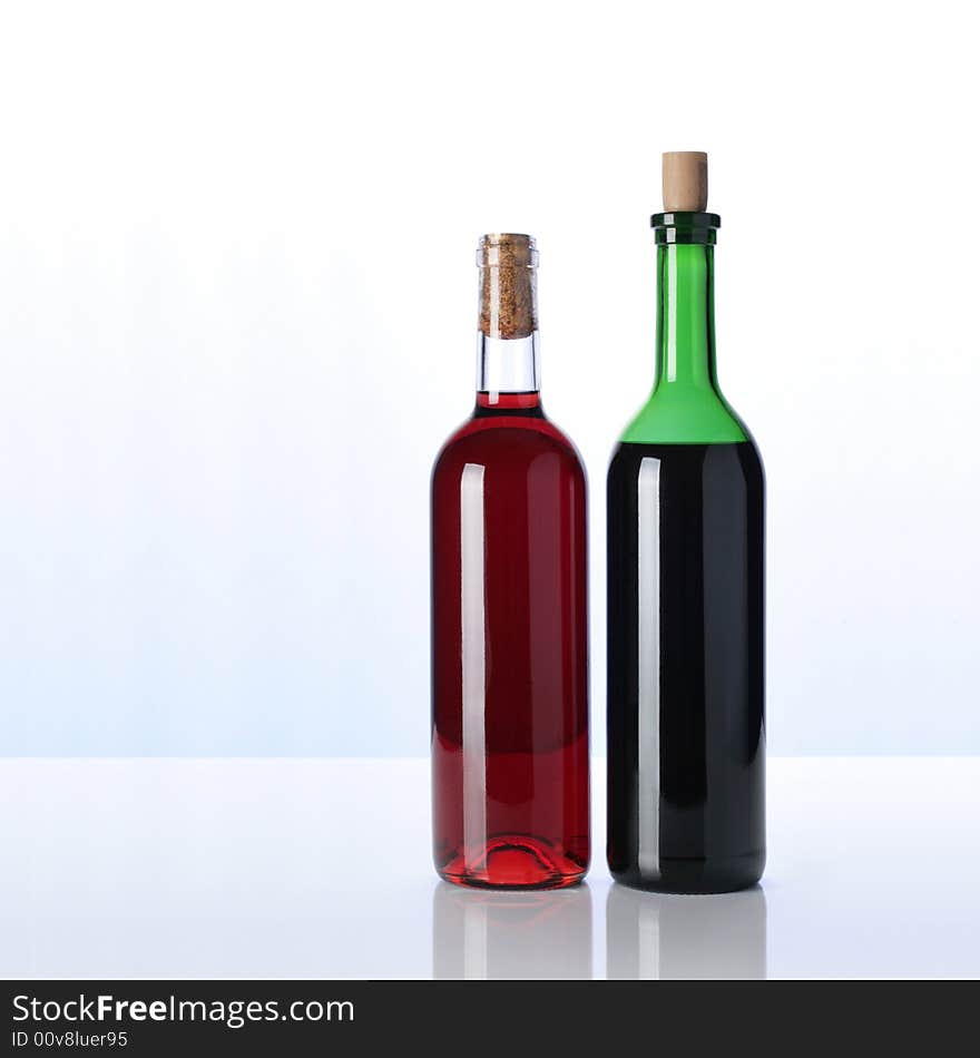 Bottles of wine