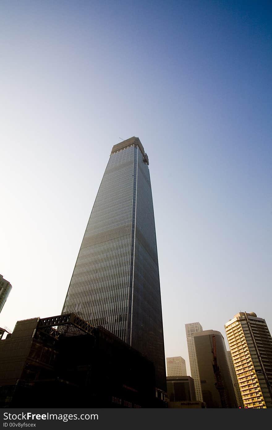 Image of a modern building in BEIJING