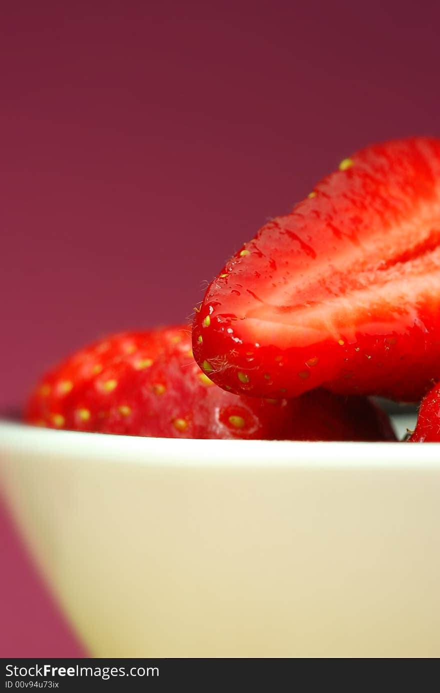 Bowl of Strawberries