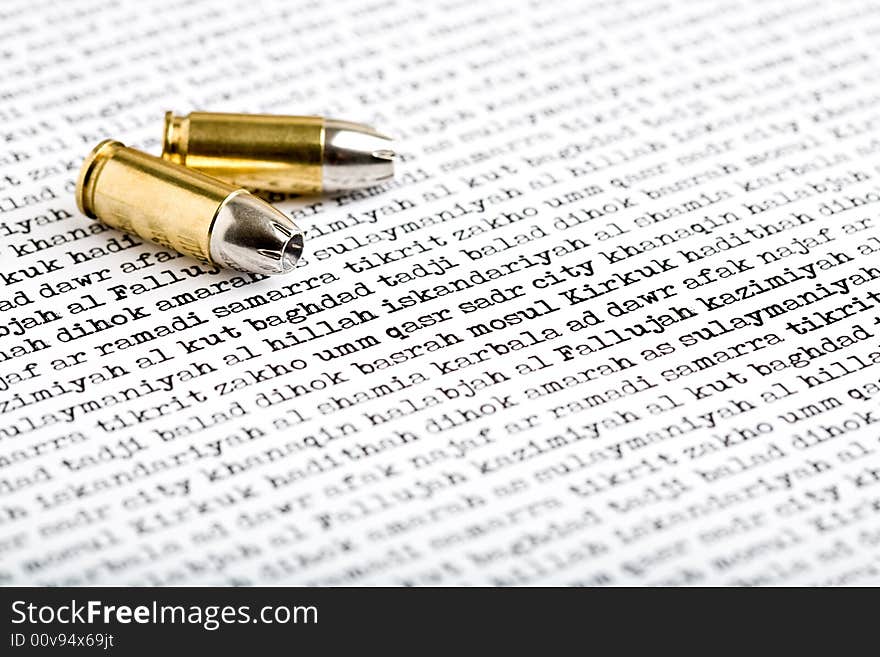 Bullets over the familiar names of major Iraqi cities. Among others: Baghdad, Tikrit, Al Kut, Umm Qasr, Basrah, Fallujah, Ramadi, Balad, Najaf, Kirkuk, Samarra, Karbala. Bullets over the familiar names of major Iraqi cities. Among others: Baghdad, Tikrit, Al Kut, Umm Qasr, Basrah, Fallujah, Ramadi, Balad, Najaf, Kirkuk, Samarra, Karbala.