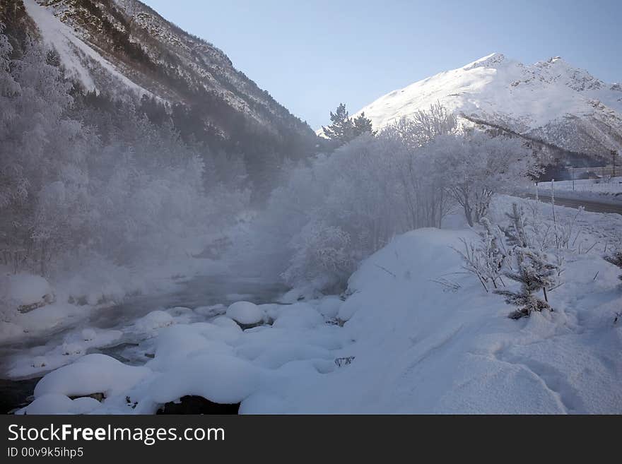 Winter river