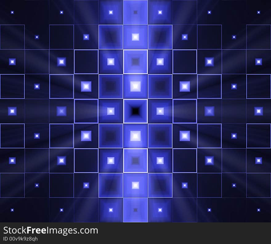 Blue light background