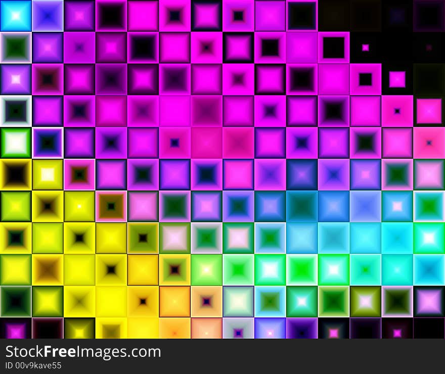 Multicolored background with pink black yellow blue and green. Multicolored background with pink black yellow blue and green