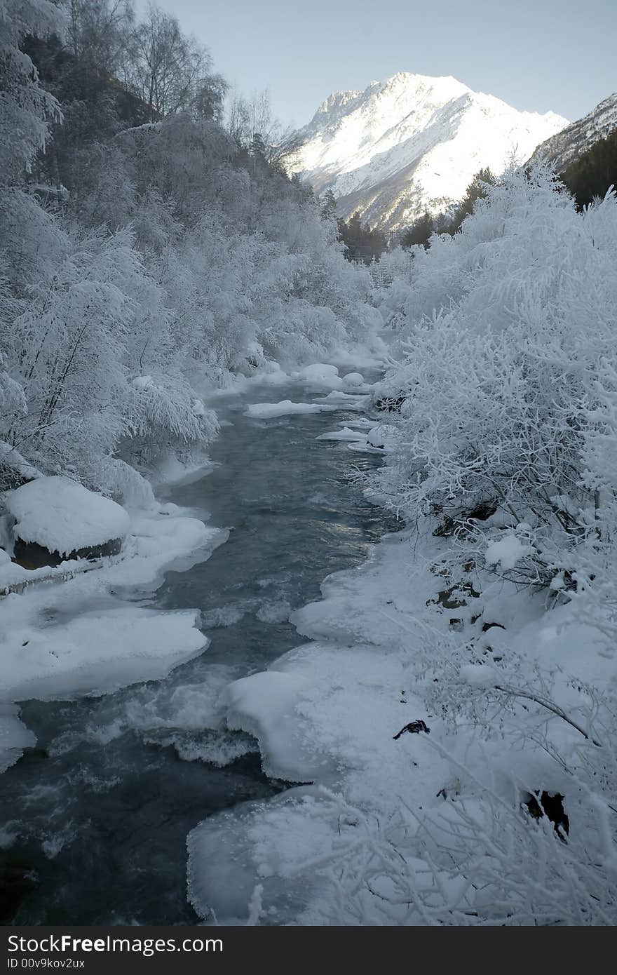 Winter river