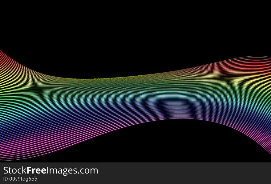 Illustration of the anbstract spectrum background. Illustration of the anbstract spectrum background