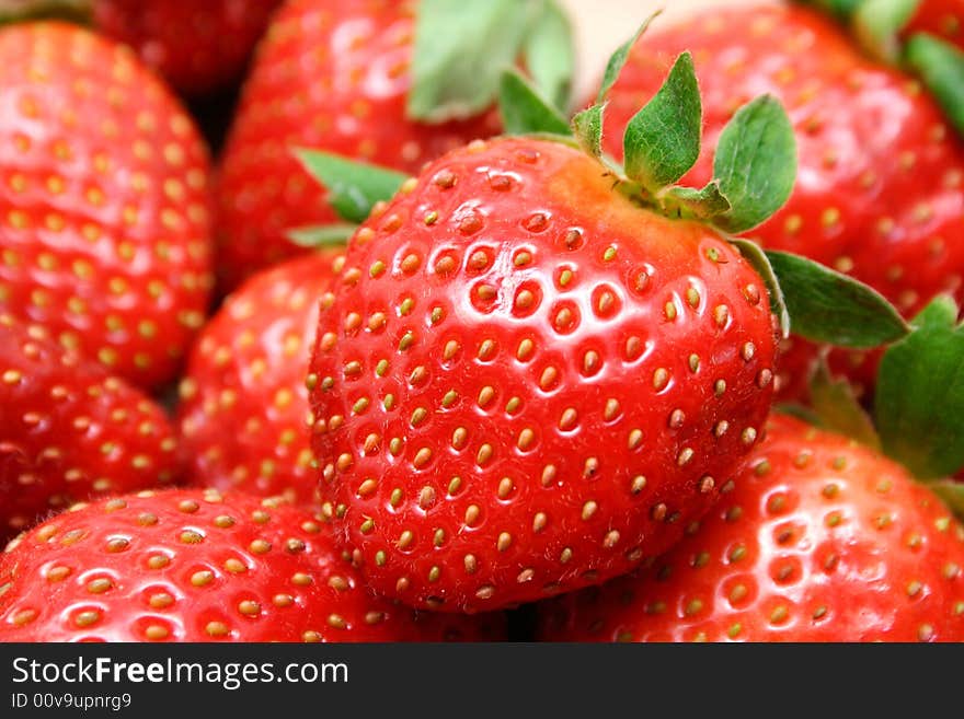 Strawberries Close-up