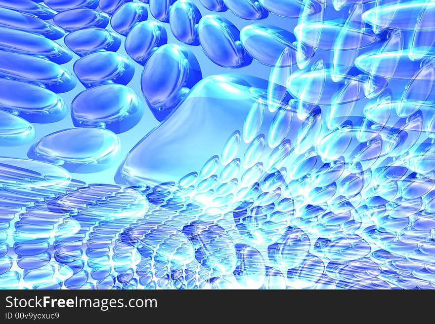 Abstract 3D background