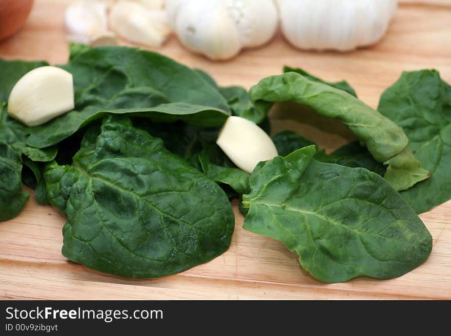 Fresh spinach