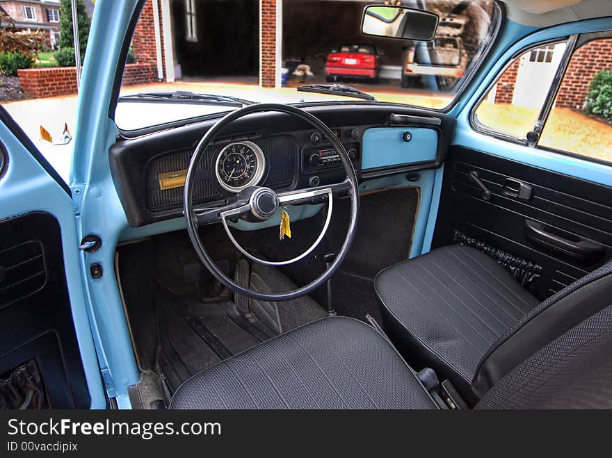 Old Car Interior