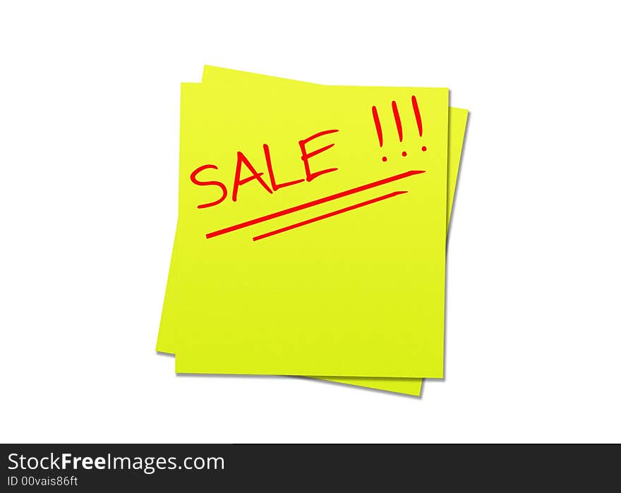 Yellow note sticky sale red. Yellow note sticky sale red