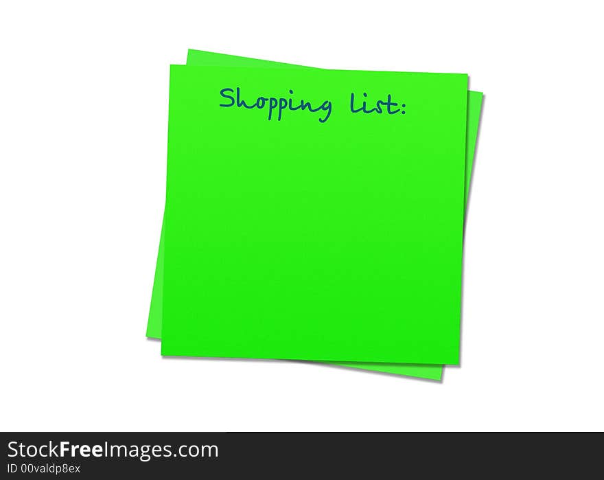 Shopping List