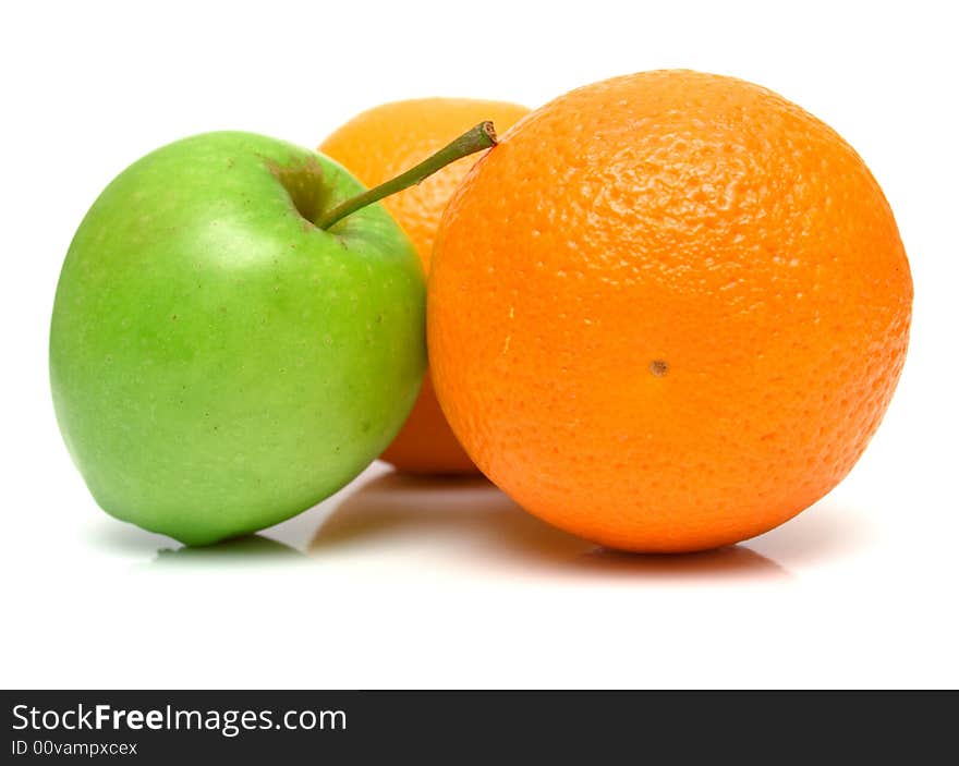 Oranges and apple