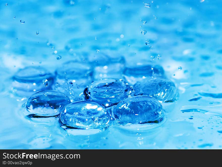 Picture of a Splashing water