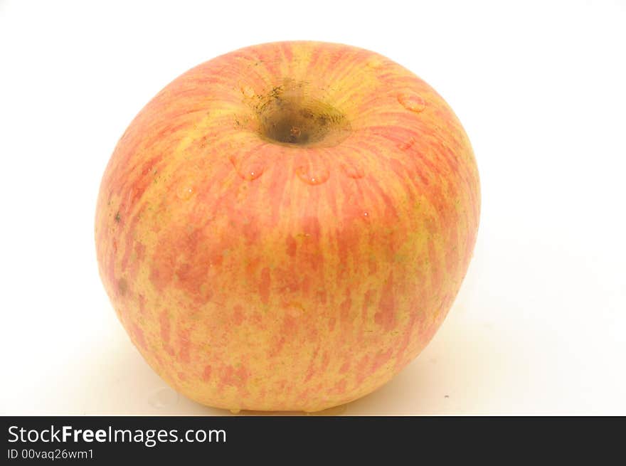 Apple, isolated on white background