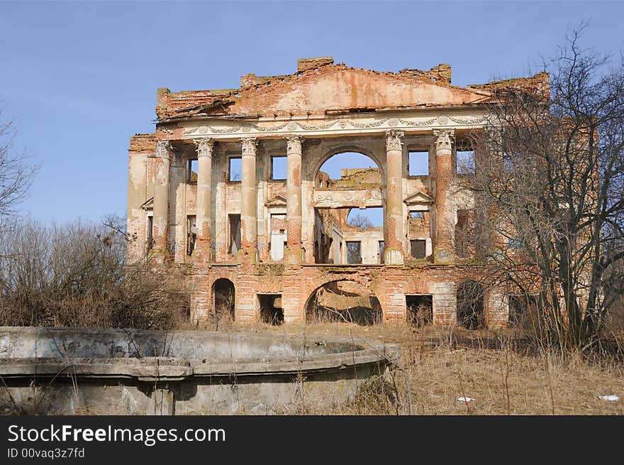 Ruins palace