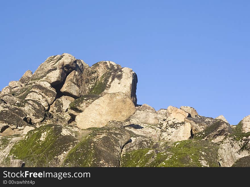 Geologic Formation And  Sky