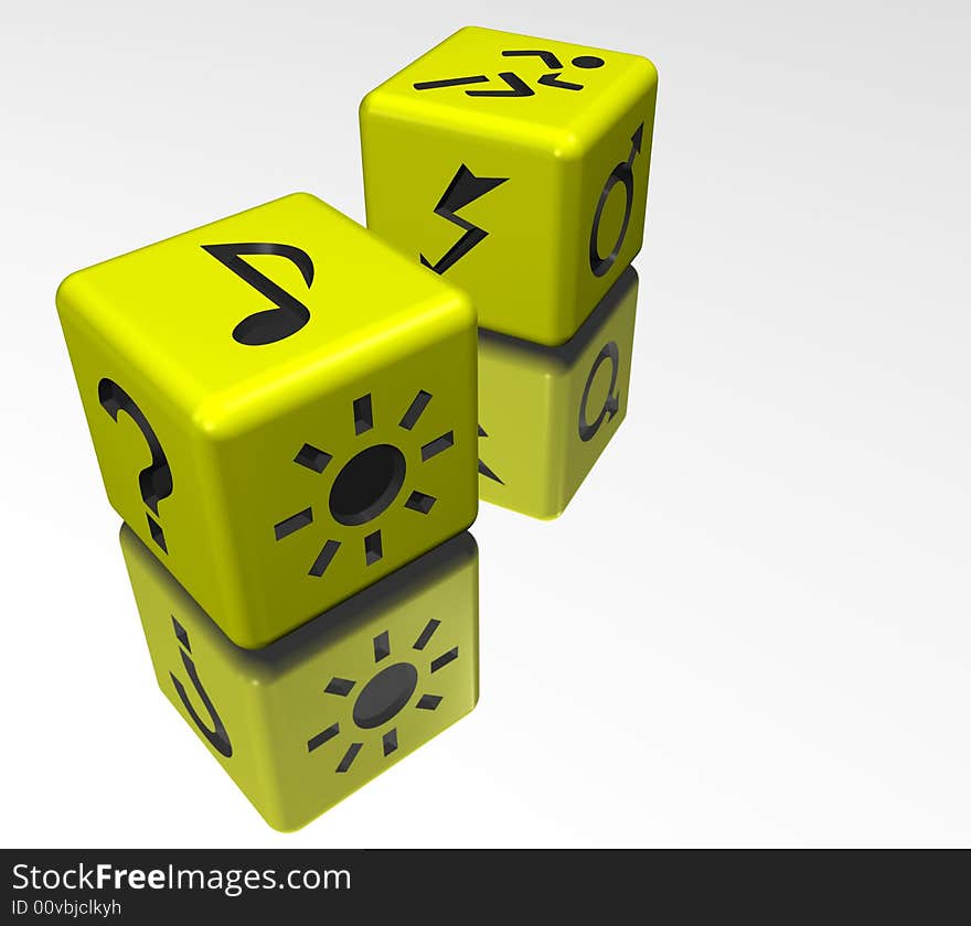 Yellow Dice