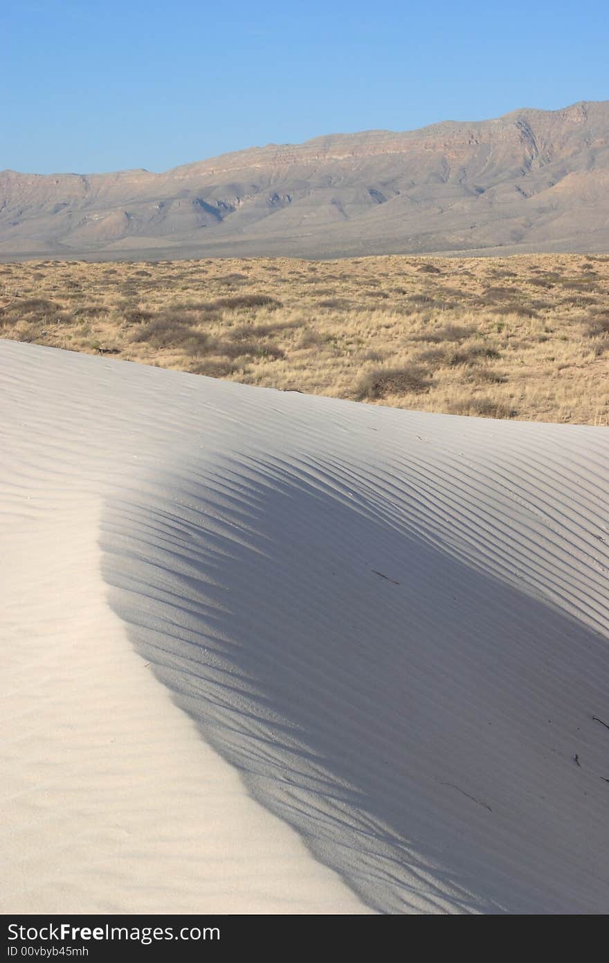 Gypsum Sand Dunes