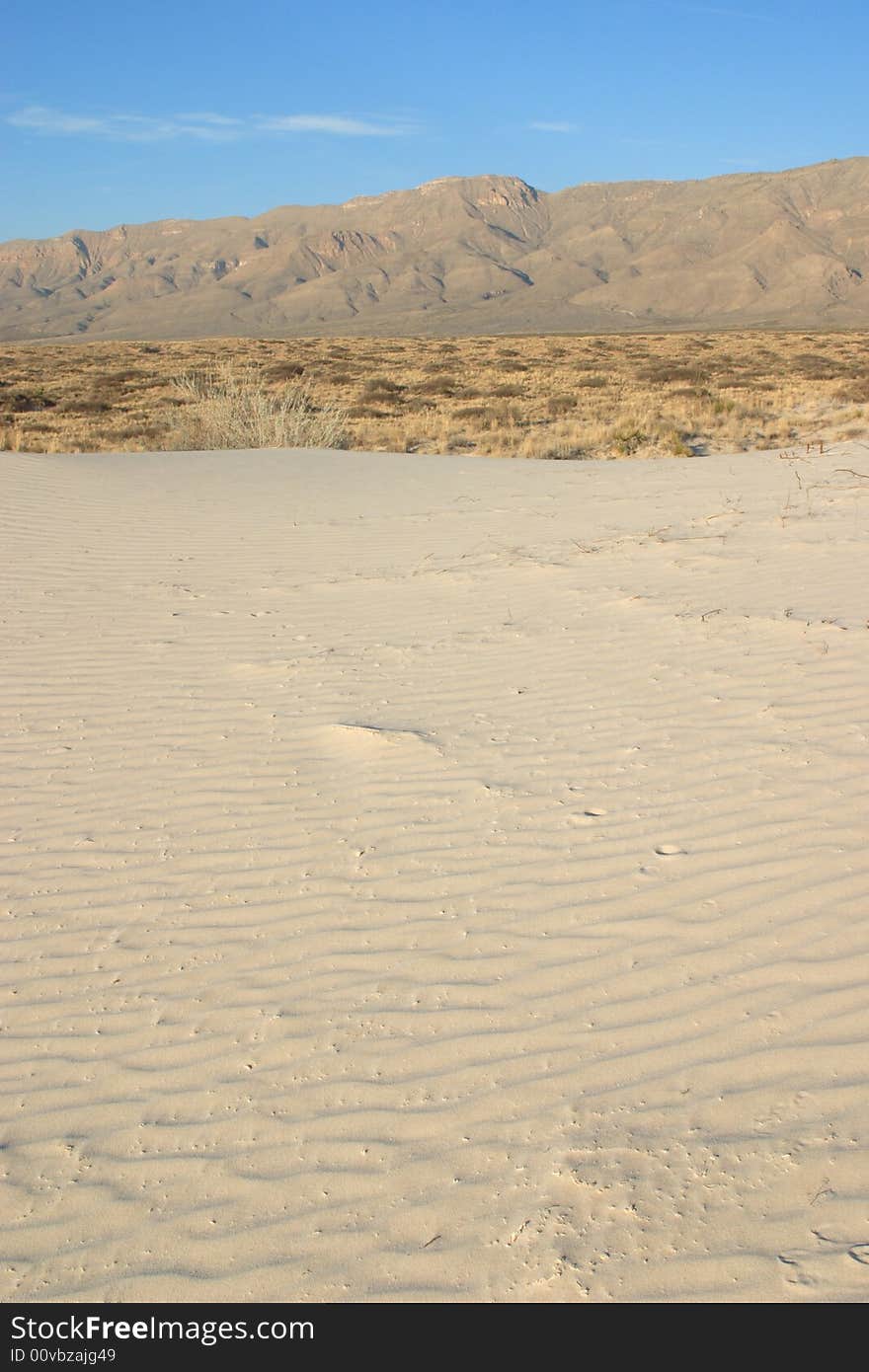 Gypsum Sand Dunes