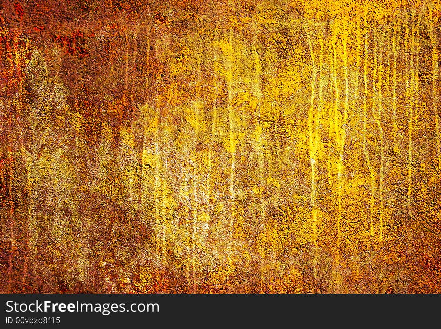 Grunge texture with water traces