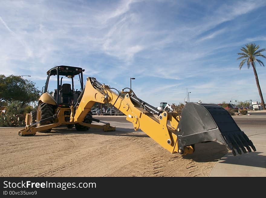 Construction equipment.