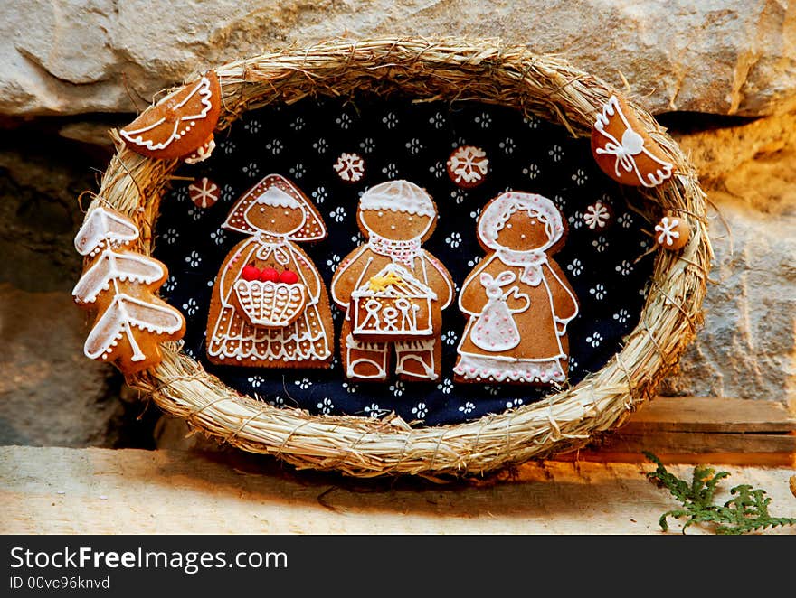 Gingerbread figures