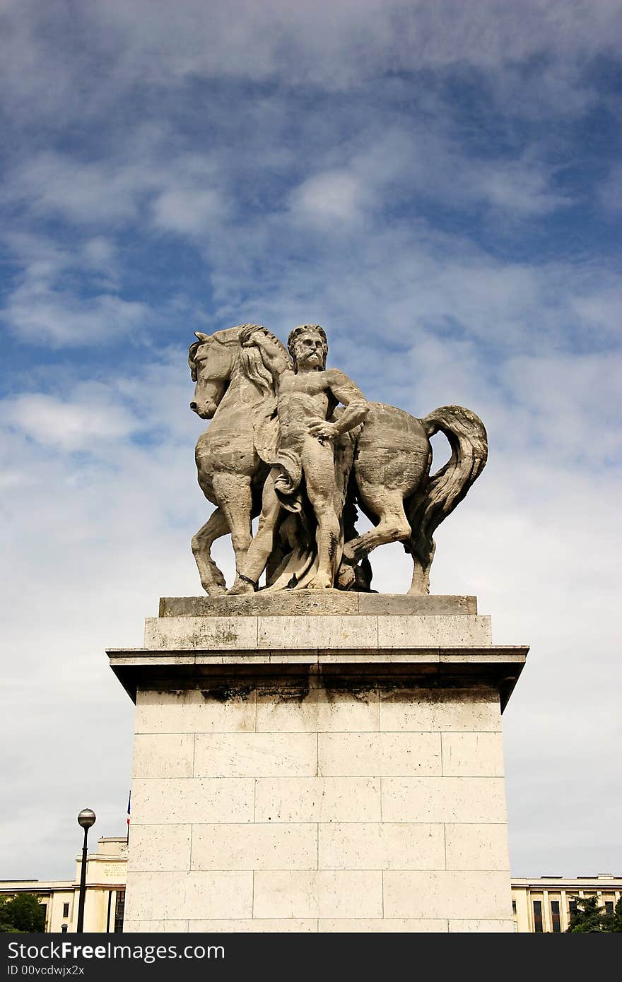 statue, Paris