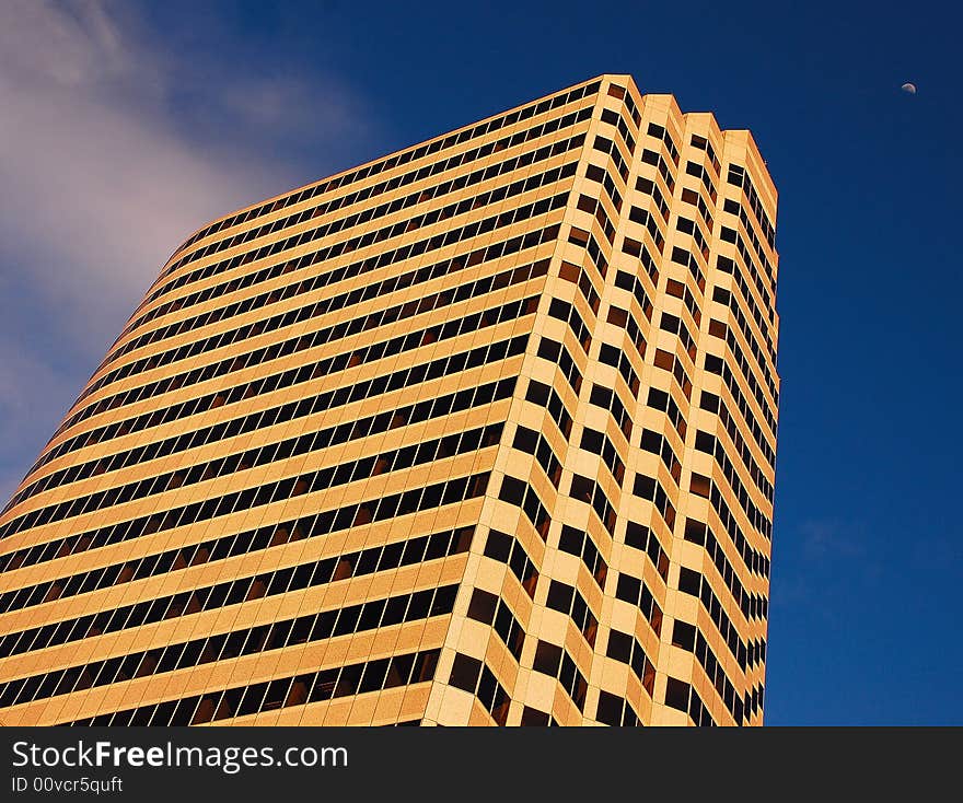 Modern Office Building Skyscraper in Downtown Oakland, California