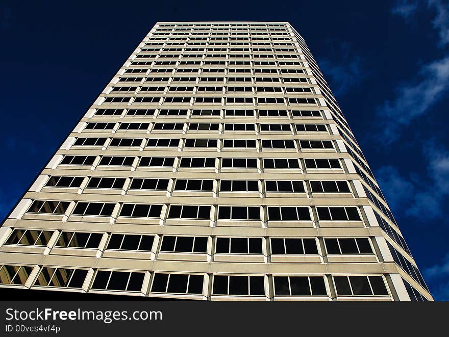 Modern Office Building Skyscraper in Downtown Oakland, California. Modern Office Building Skyscraper in Downtown Oakland, California