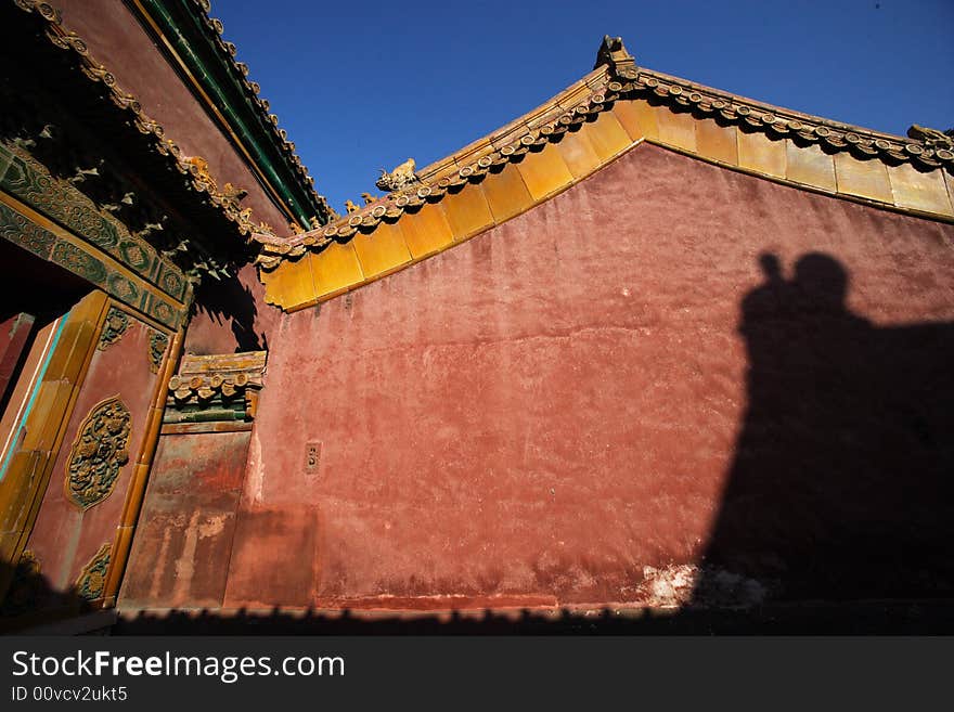 The forbidden city, Beijing China. The forbidden city, Beijing China