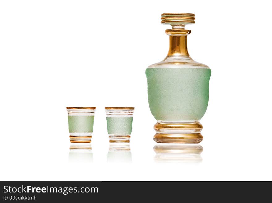 Carafe With Two Glasses