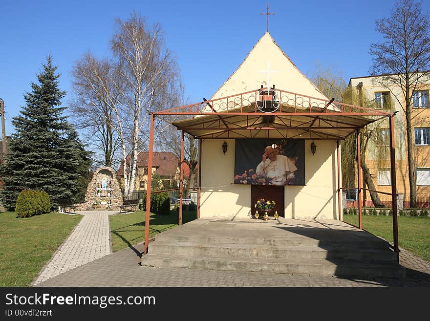 Church in Dlugoleka, Poland