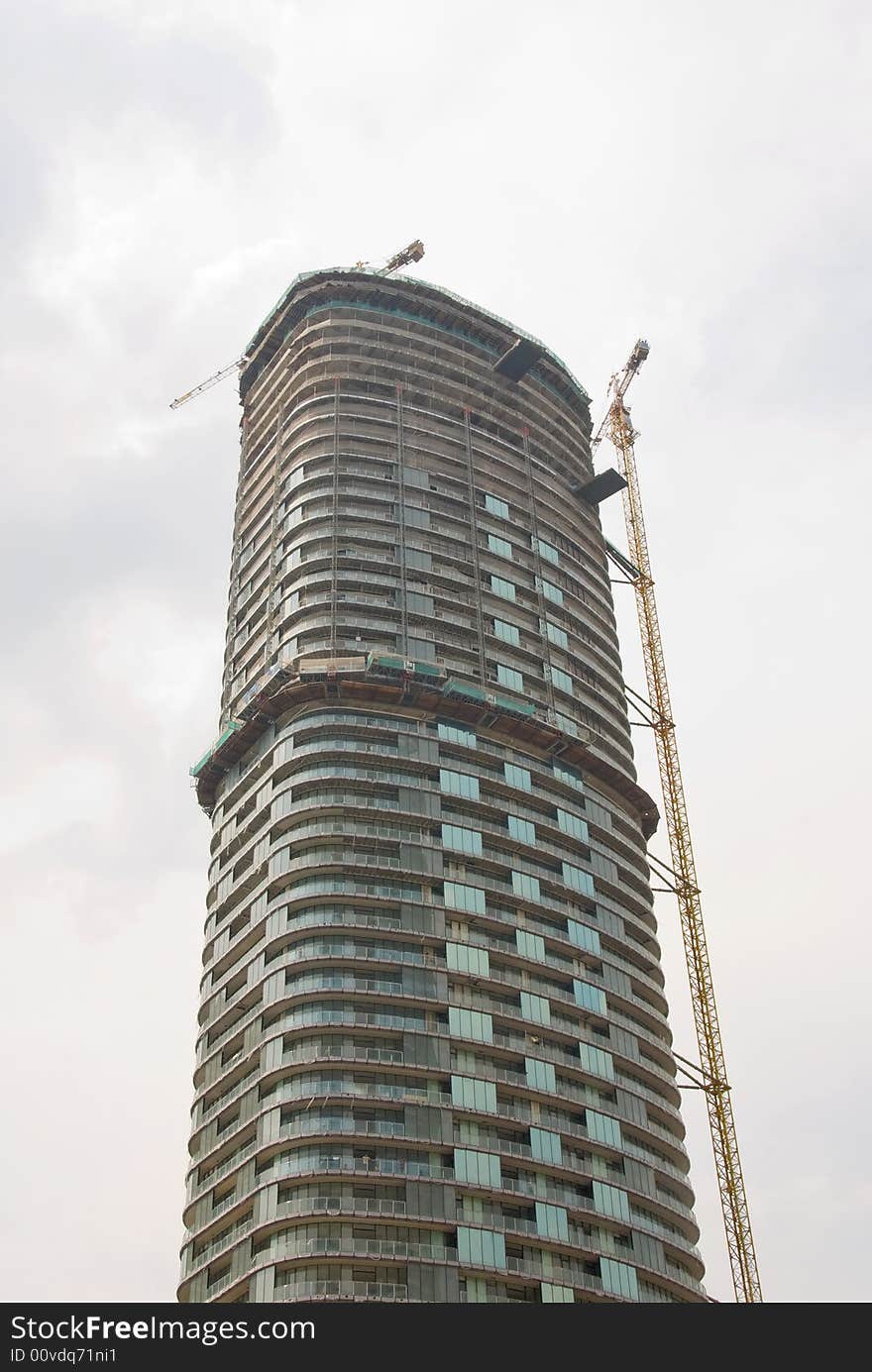 Skyscraper Construction Yard