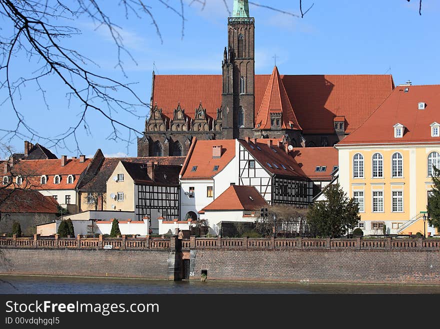 Monuments in Wroclaw, Poland