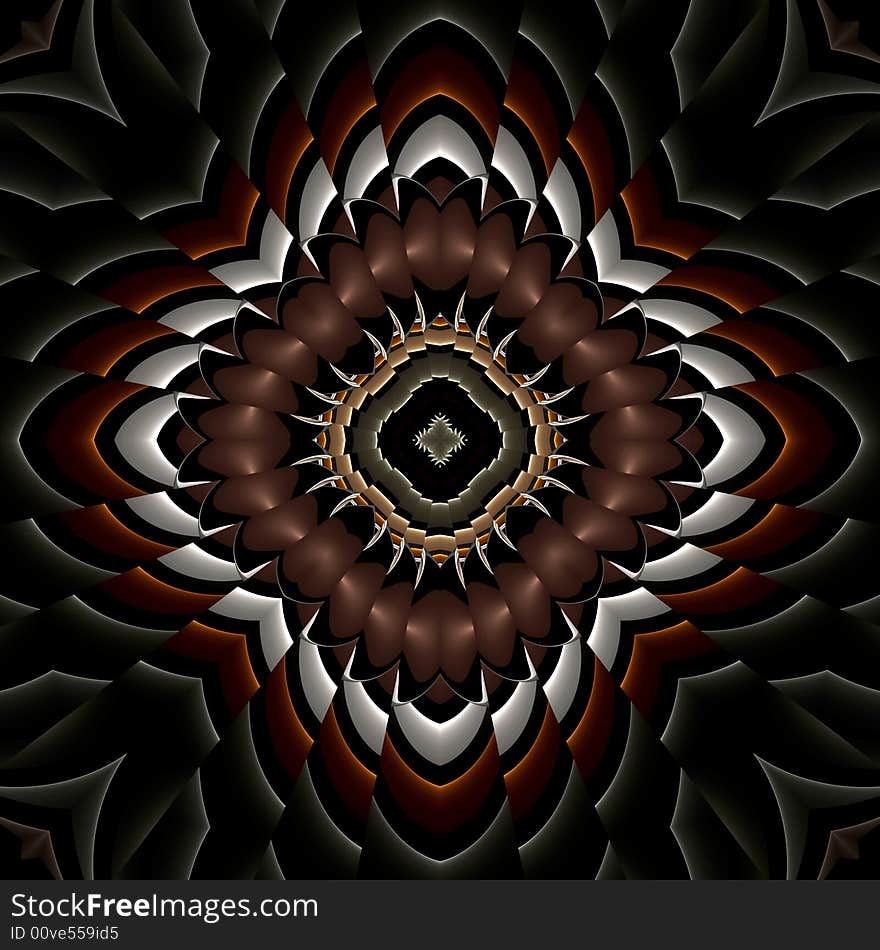 Layered Masculine Mandala