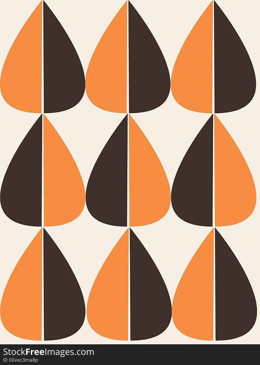 Retro abstract pattern